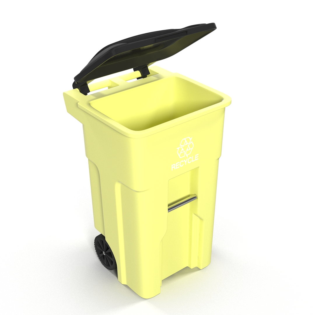 Garbage Cans Collection 4 3D - TurboSquid 2117408