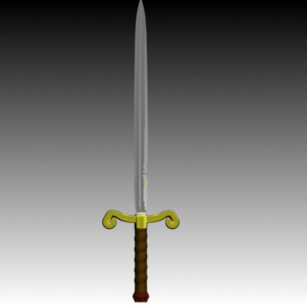3d model sword hilt