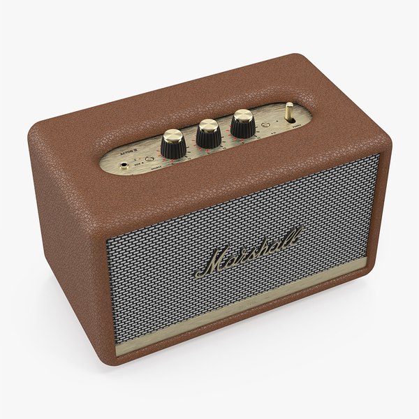 3D model marshall acton ii wireless