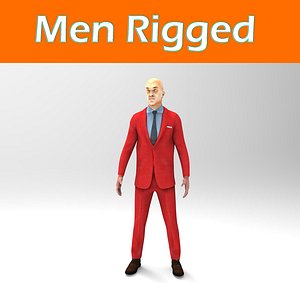 3d model rigged character