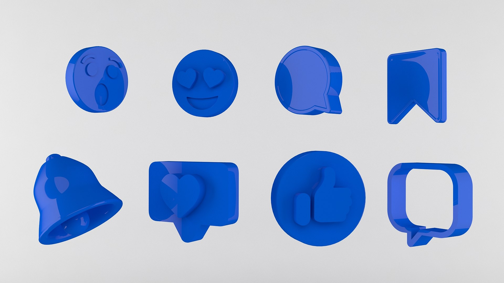 Emojis Model - TurboSquid 1787936