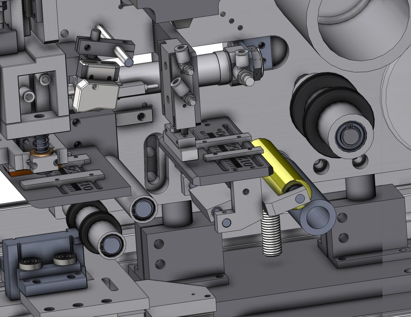 modelo 3d industrial 3D model Labeling and filming machines ...