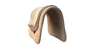3D Camel Saddle For Weights transportation model