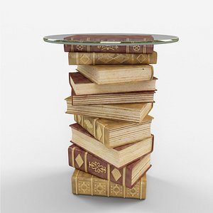 Deja Sculptural Glass Topped End Table