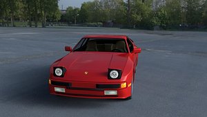 Porsche 944 with Interior HDRI