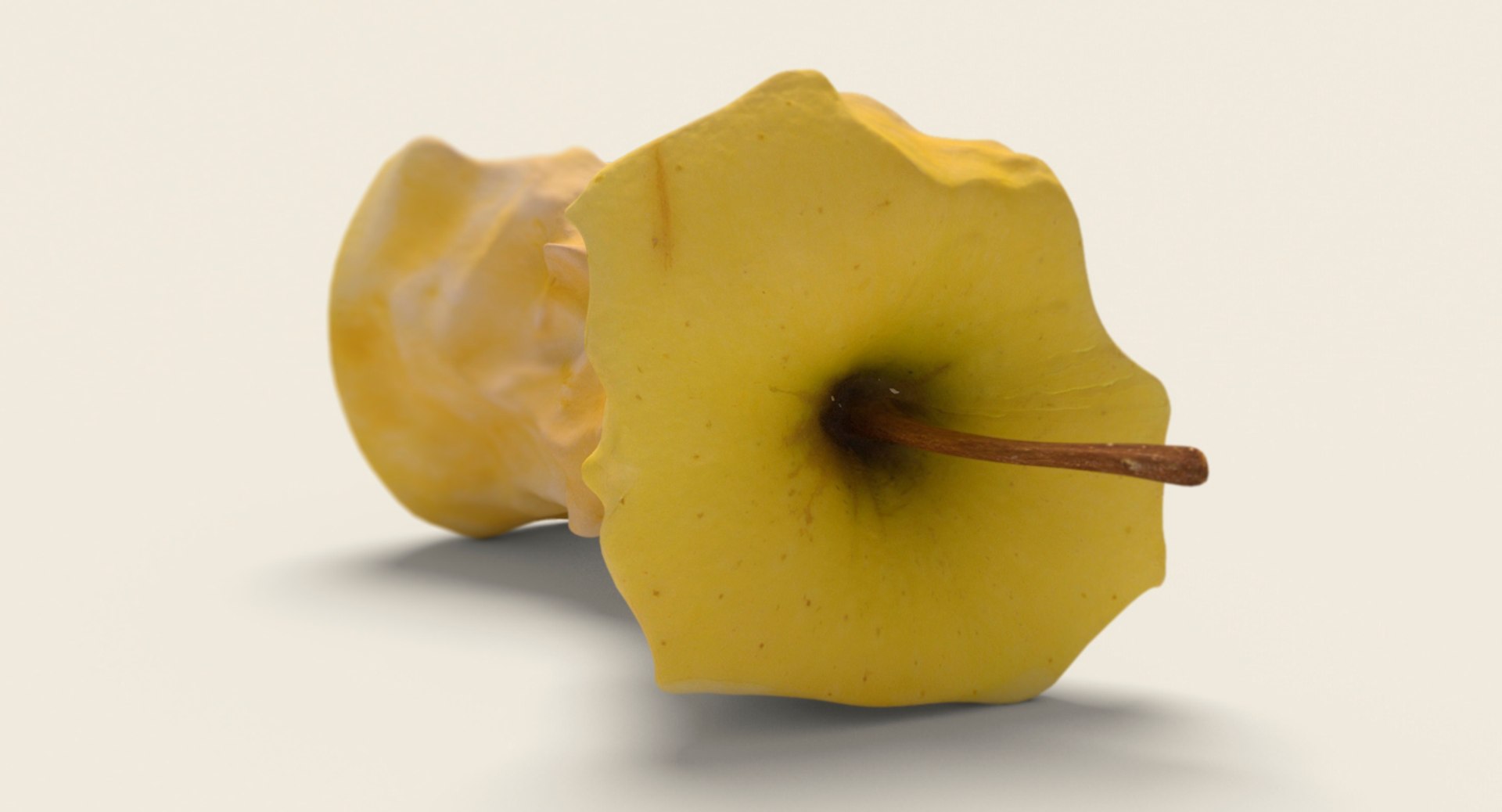 golden apple 3d model
