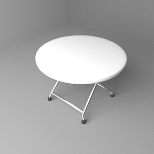 Round Folding Table