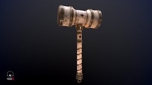 hammer mramor 3D model