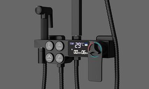 3D Intelligent shower model