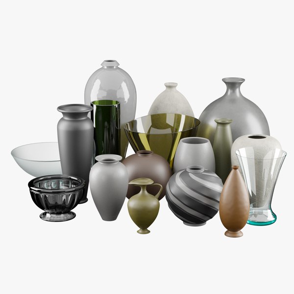 modelo 3d Colecciones de jarrones decorativos - TurboSquid 1782498