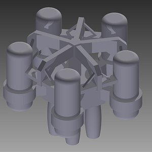 3d ship pod transport