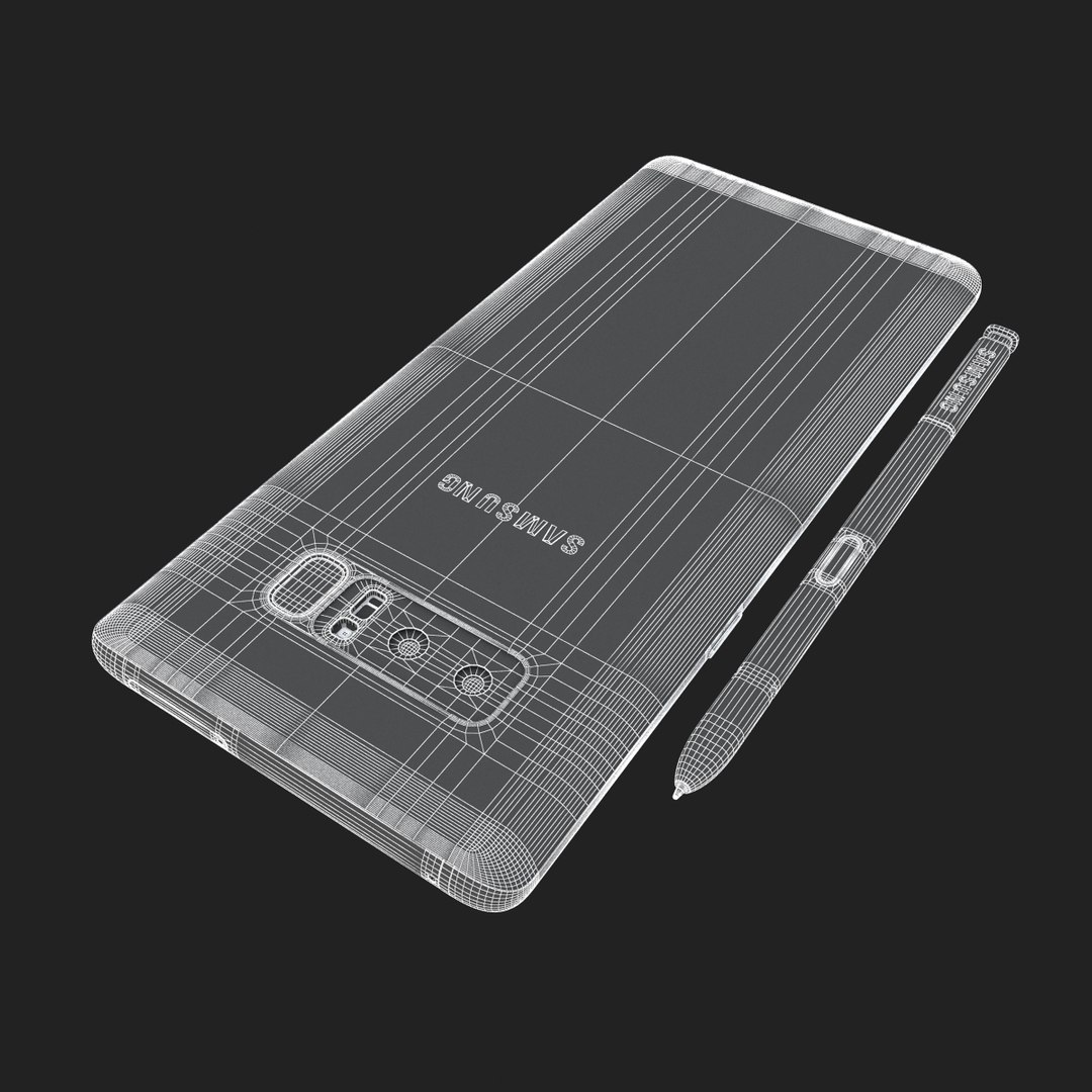 Samsung Galaxy Note Model - TurboSquid 1202004