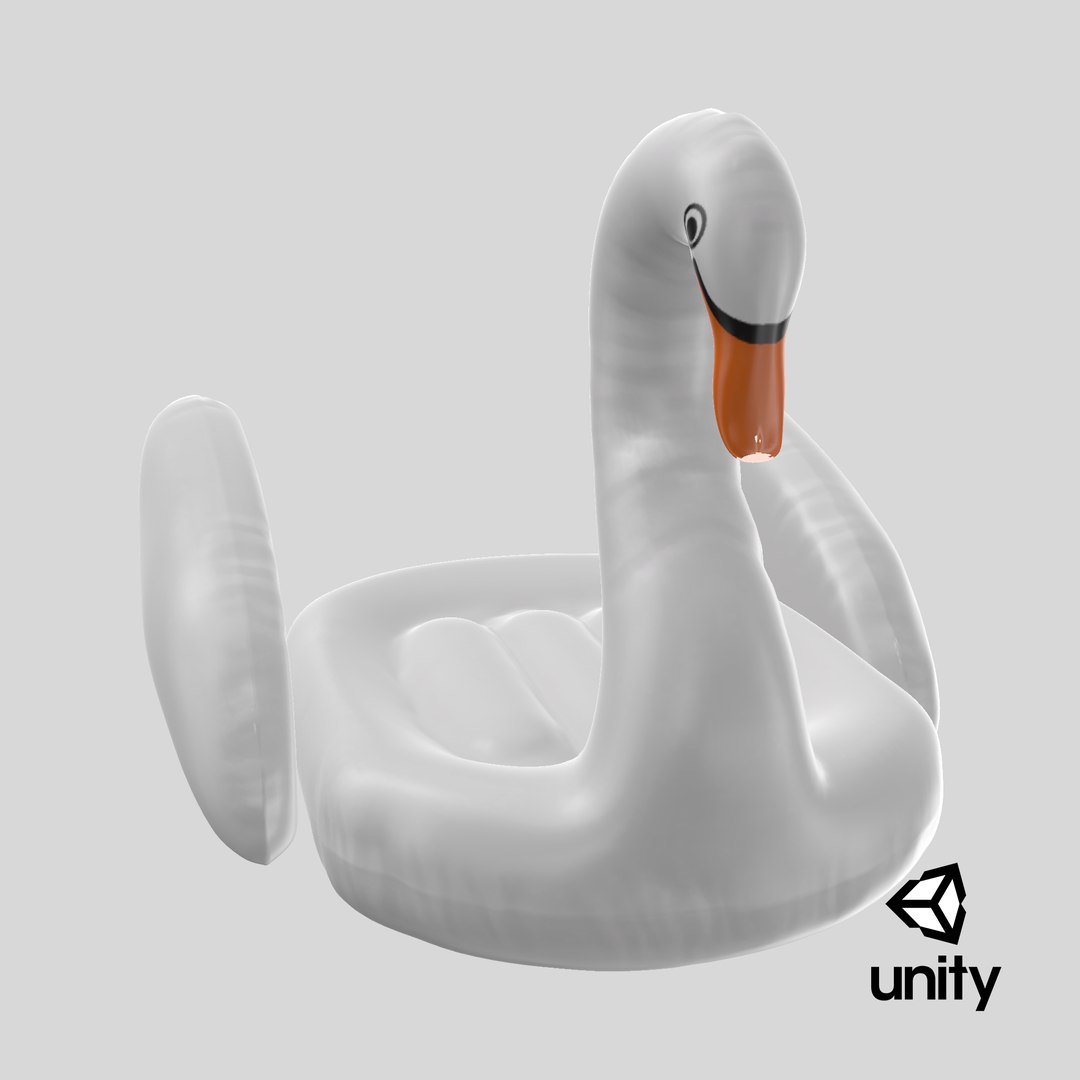Inflatable Swan 3D - TurboSquid 2251318