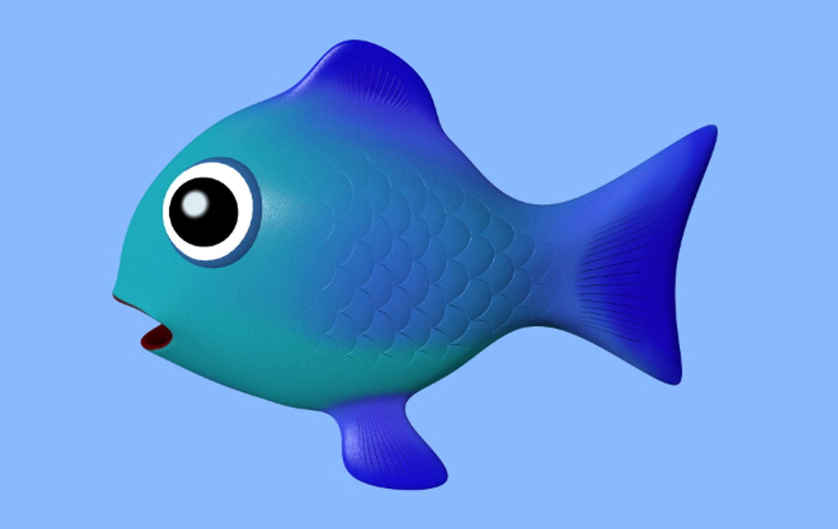 Free C4d Mode Fish