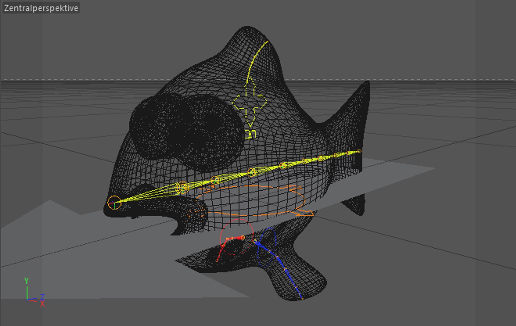 Free C4d Mode Fish