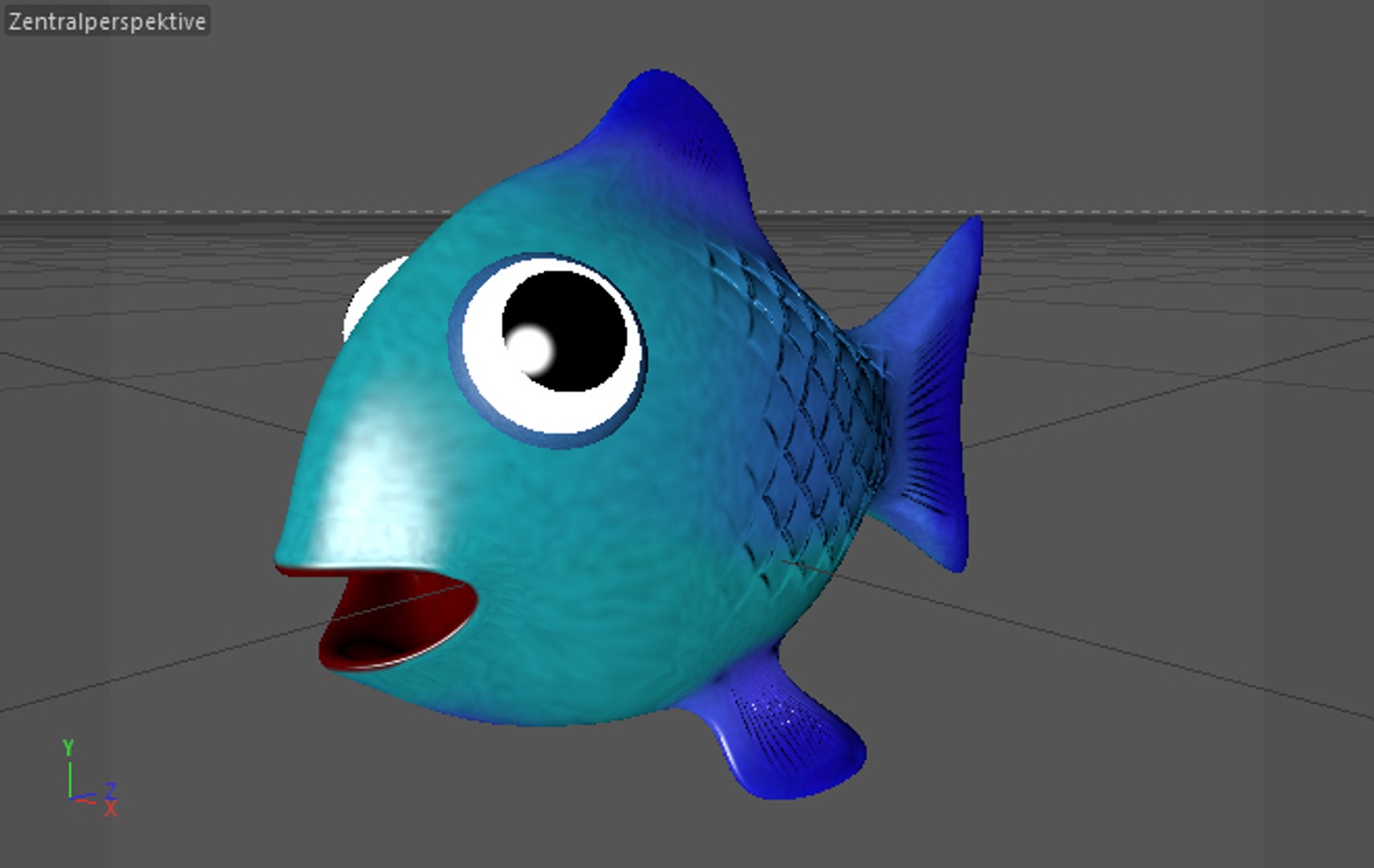 Free C4d Mode Fish