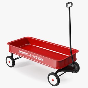 Kids and Toddler Classic Steel Pull Wagon