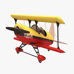 Acrobatic Toon Airplane