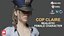 Cop Claire - Modello 3D low-poly pronto per il gioco