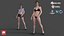 Cop Claire - Modello 3D low-poly pronto per il gioco