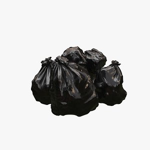 garbage bag 3D model