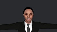 Kendrick Lamar Hyper Realistic Full Body Fully Rigged 3D Character