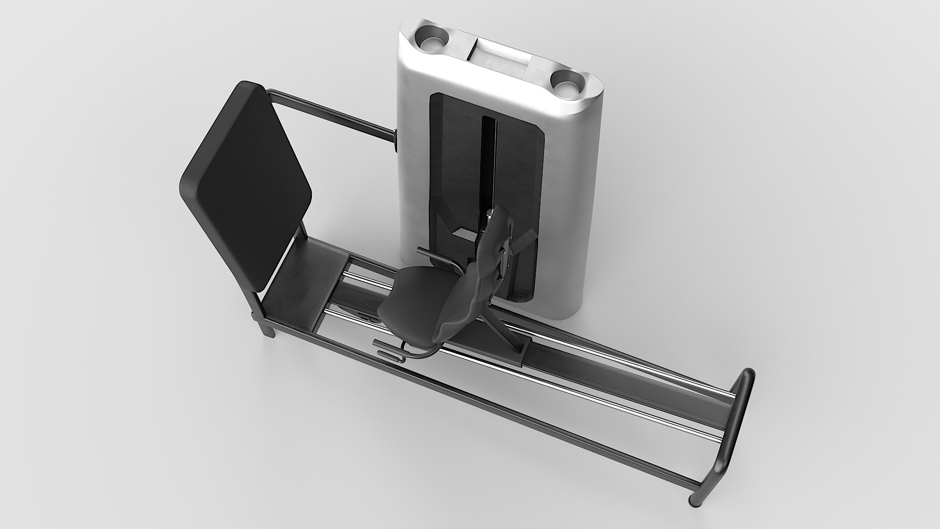 3D Generic Leg Press Workout Machine - TurboSquid 2110809
