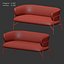 SAMURAI 2-Seater Sofa Low