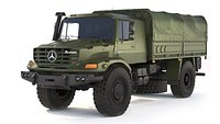 Mercedes-Benz Zetros 1833 tarpaulin body 2008
