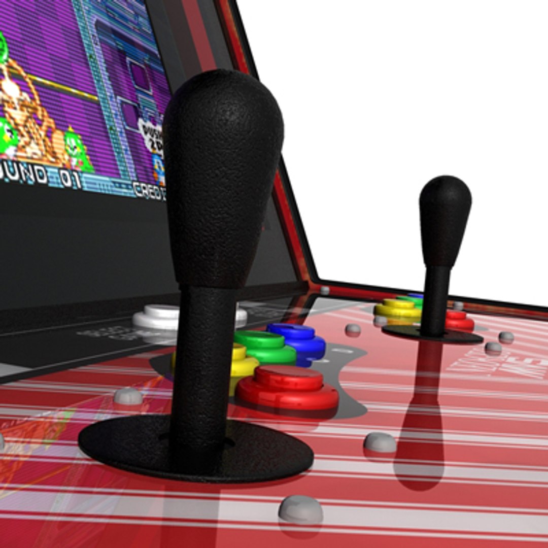 Neo-geo Stand-up Arcade Unit 3d Max