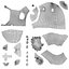 Animated Cartoon Brown Bear 3D Character - Rigged