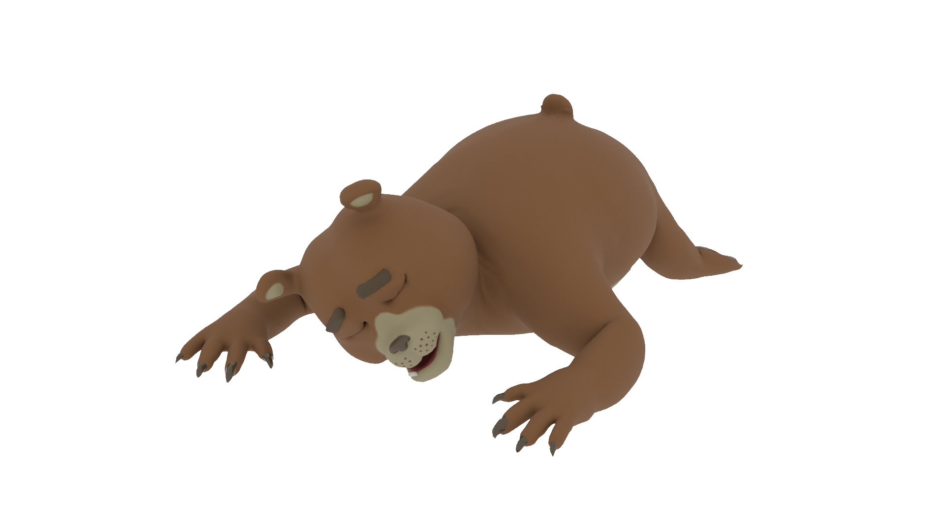 3D Animated Cartoon Brown Bear 3D Character - Rigged https://p.turbosquid.com/ts-thumb/Io/sFSv8e/dG/brownbear_sleeping_idle_turntable/png/1793205863/1920x1080/turn_fit_q99/bf60b467aa5b26a3a1672c74026cccc16e7ea62a/brownbear_sleeping_idle_turntable-1.jpg