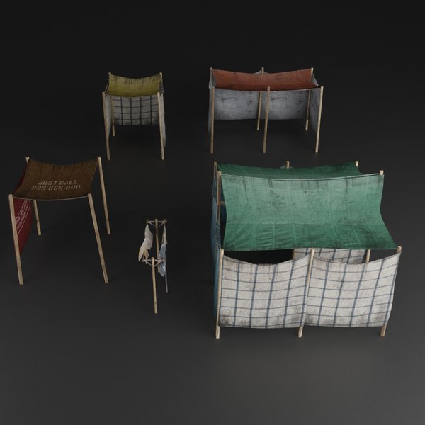 house home slum 3D model