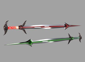 Fantasy sword model - TurboSquid 1457836