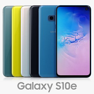 samsung galaxy s10e color 3D model