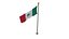 Pole Flag Mexico
