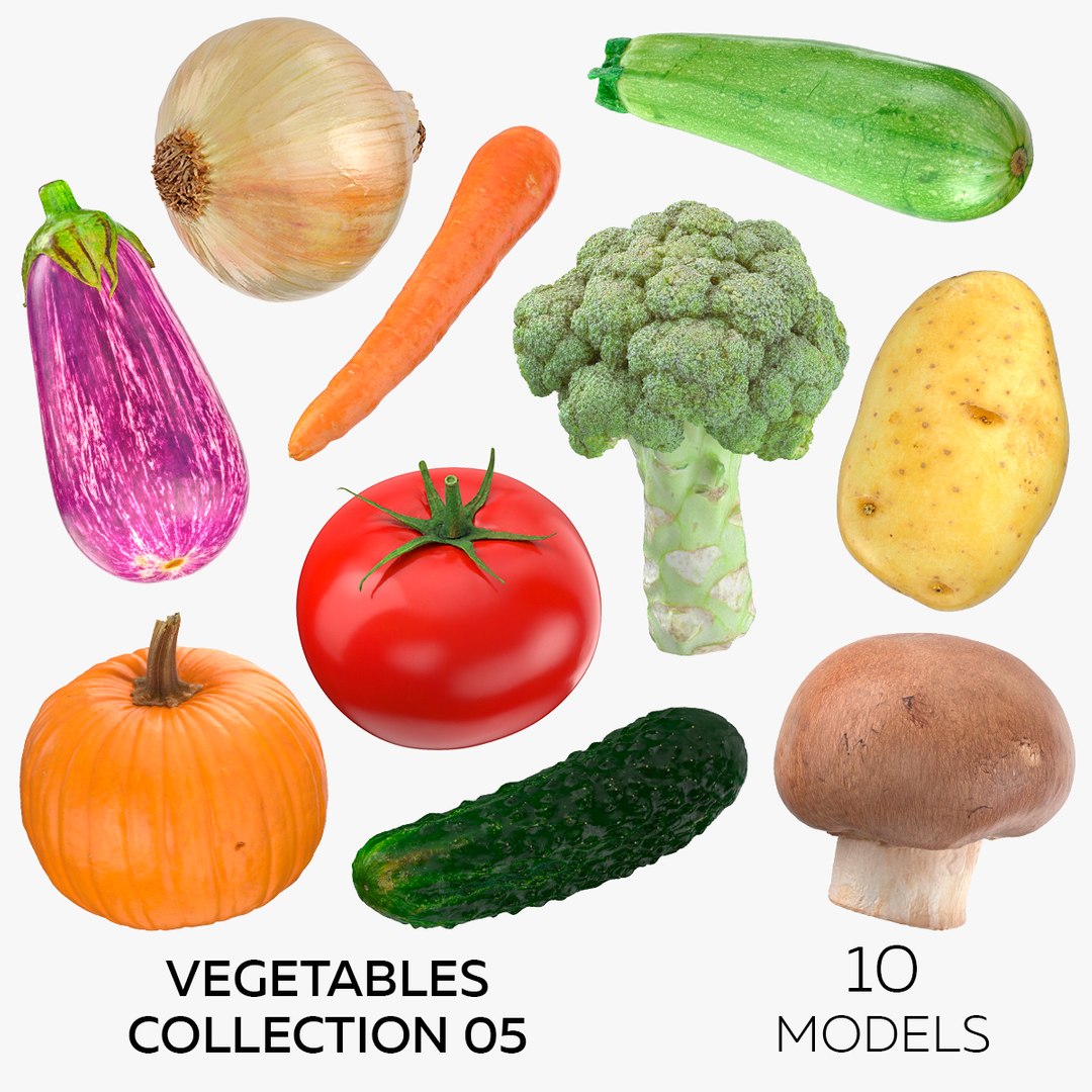 Vegetables Collection 05 - 10 models model https://p.turbosquid.com/ts-thumb/Ip/4m3vwZ/9M/square/jpg/1635428051/1920x1080/fit_q87/f51e5c469674aa0e2ba2fbad8901ad7a3c66c871/square.jpg