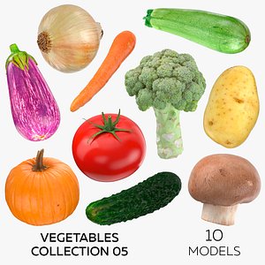 Vegetables Collection 05 - 10 models