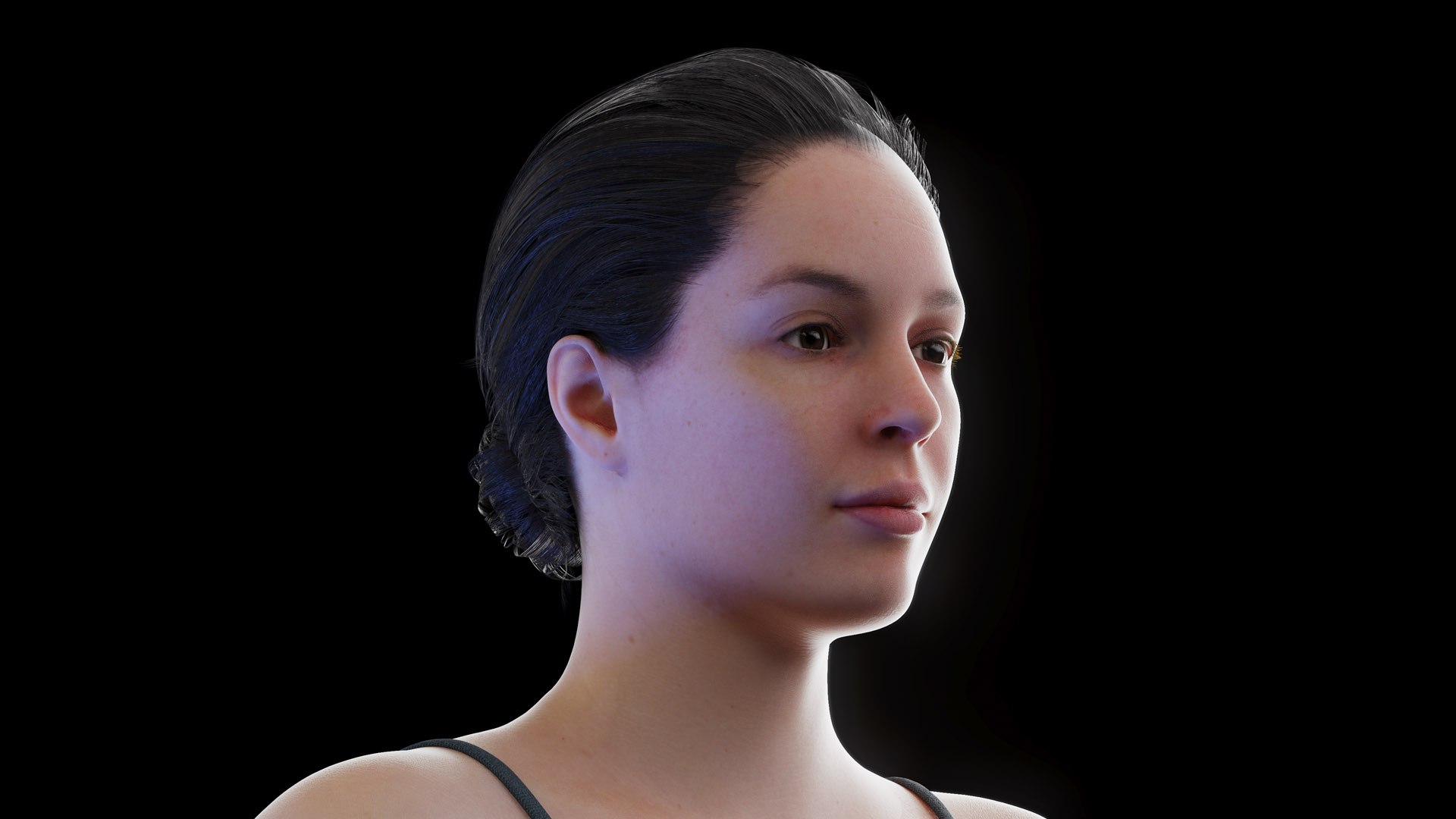 3D model Human Female Body and Lymphatic Systems - TurboSquid 2009287