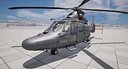Rigged AS365 Daulphin Helicopter