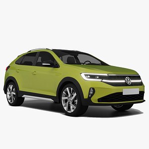 Volkswagen Taigo 3D Model Compact Crossover SUV