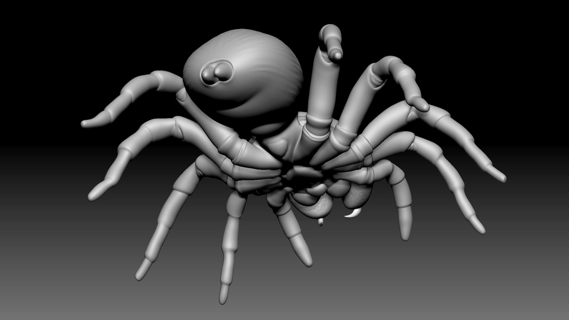 Mouse Spider 3D Model - TurboSquid 2151952