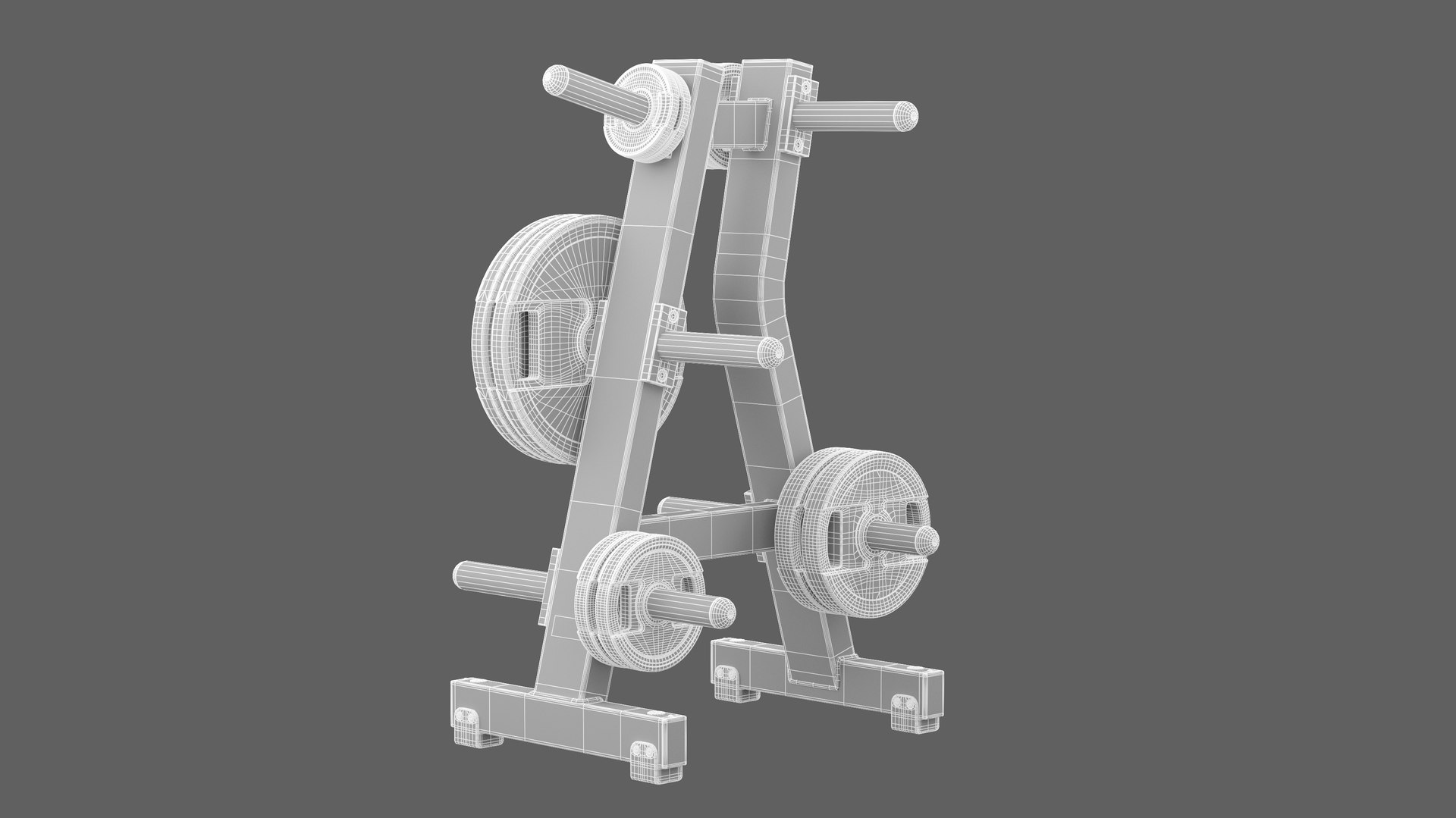 Technogym Disk Rack Pure 3D model https://p.turbosquid.com/ts-thumb/Ip/E1wTSF/i2/wireframe_01/jpg/1764485034/1920x1080/fit_q87/50339509ecf85a40c0172c91d7ee5158a36d5b90/wireframe_01.jpg