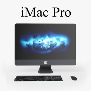 new imac pro 3D model