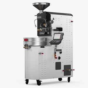 Coffee Roaster Machine White