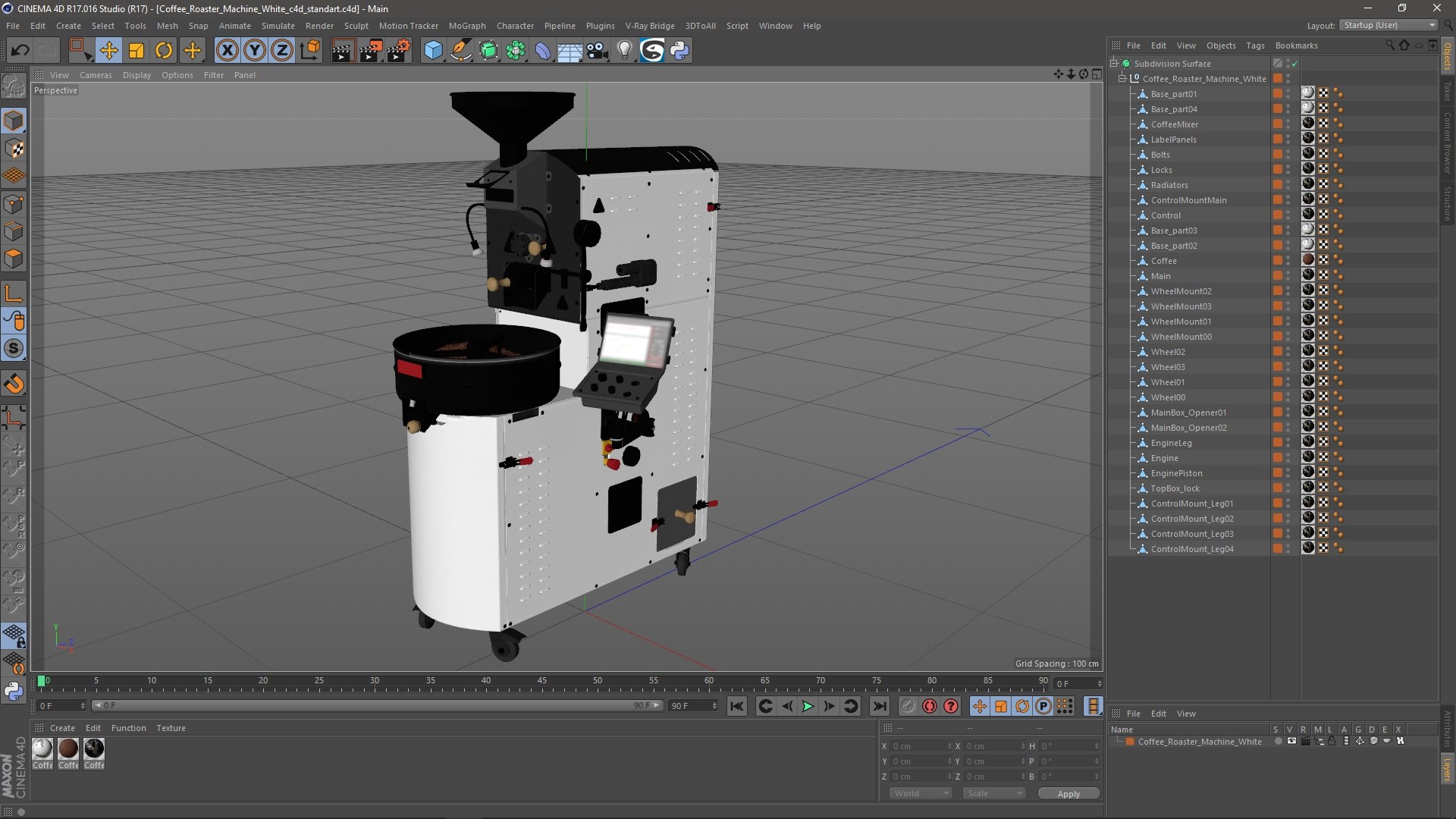 Coffee Roaster Machine White 3D model https://p.turbosquid.com/ts-thumb/Ip/Gk2ilN/Y5/coffeeroastermachinewhitec4dmodel019/jpg/1708715489/1920x1080/fit_q87/fd10525ec6f1b0db563c3e6e1378f4056ce8b339/coffeeroastermachinewhitec4dmodel019.jpg