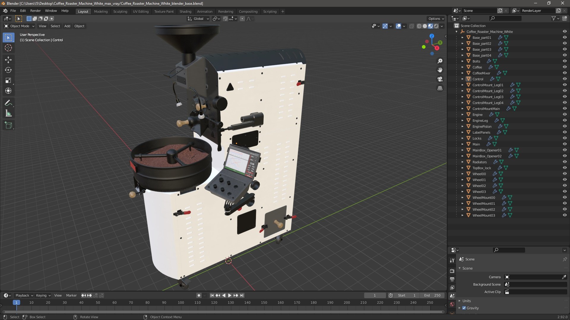 Coffee Roaster Machine White 3D model https://p.turbosquid.com/ts-thumb/Ip/Gk2ilN/aj/coffeeroastermachinewhitec4dmodel017/jpg/1708715480/1920x1080/fit_q87/63eb96c8810eda7ca45db1751974120008e8c7c0/coffeeroastermachinewhitec4dmodel017.jpg