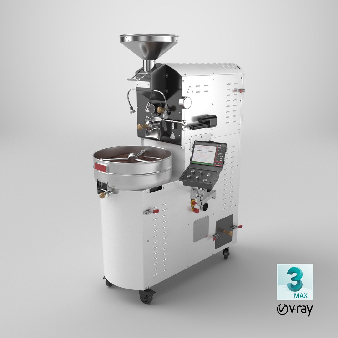 Coffee Roaster Machine White 3D model https://p.turbosquid.com/ts-thumb/Ip/Gk2ilN/f2/stemcell_max_vray_render/png/1713374879/1920x1080/fit_q87/0f9fdc0160635ff8798976e41099f8d6cea88259/stemcell_max_vray_render.jpg