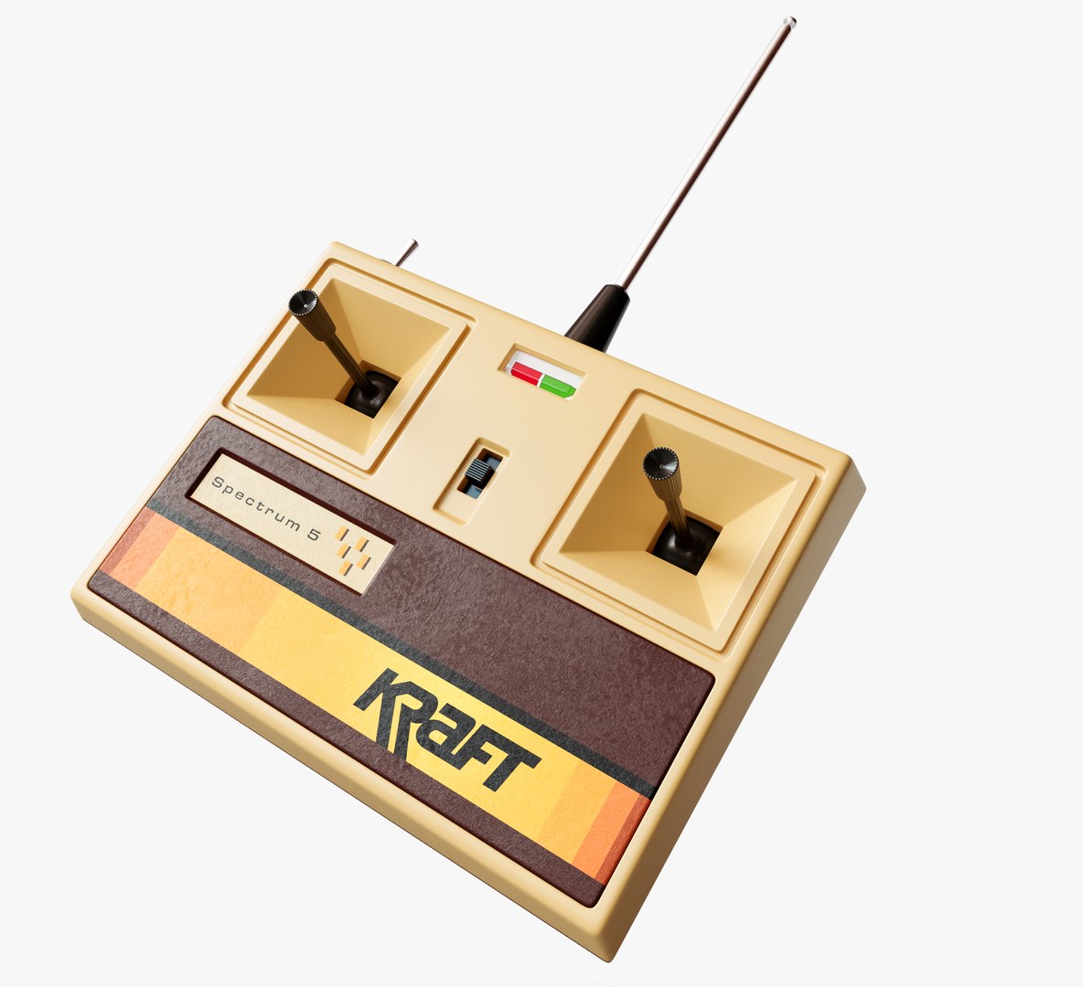 Retro Remote Controller 3D - TurboSquid 2231833