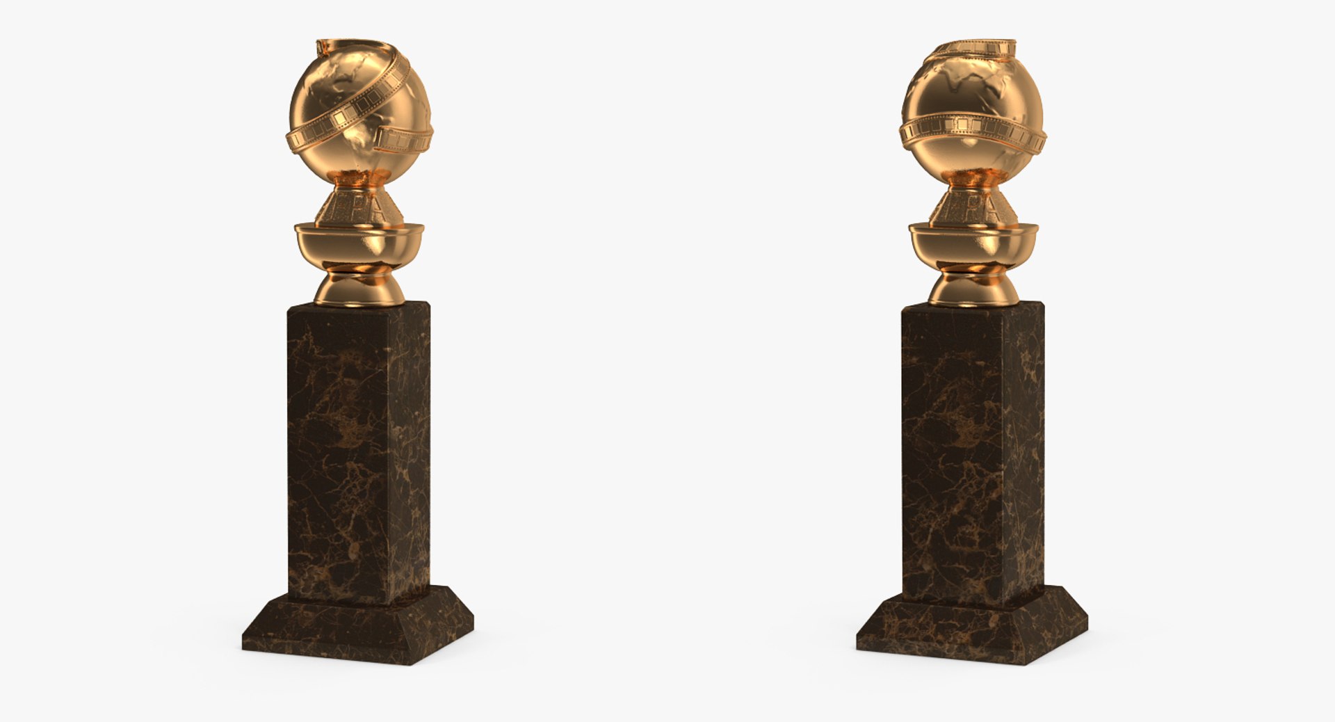 3D Golden Globe Award | 1141960 | TurboSquid